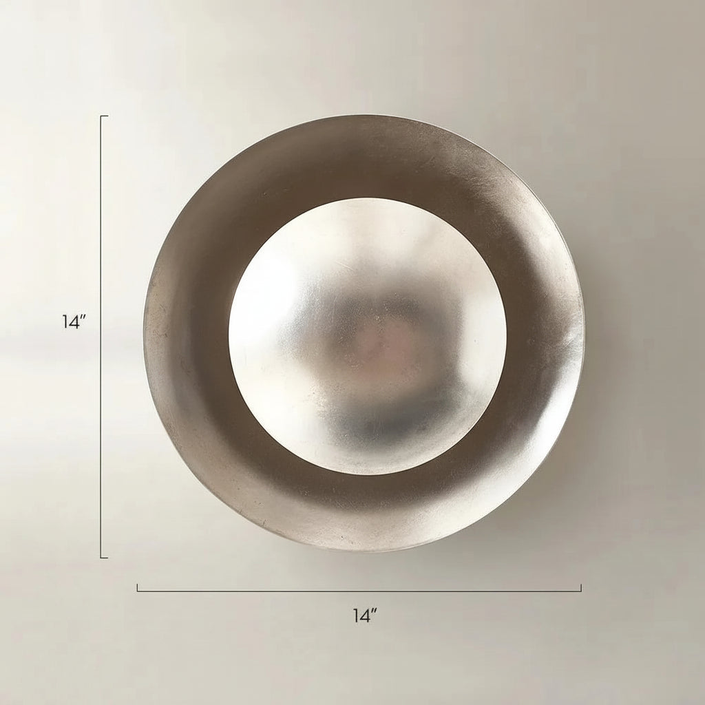 Ovid Wall Sconce 14" - Silver