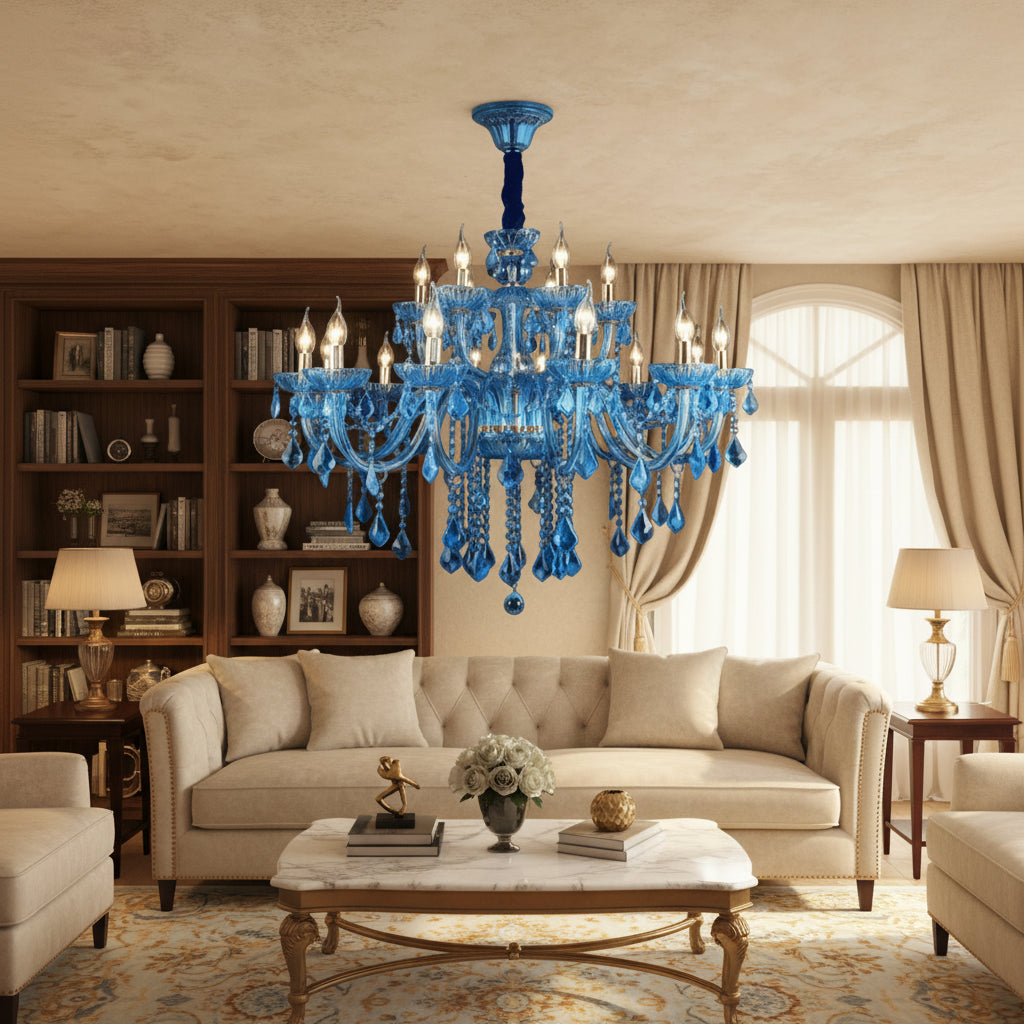 Brigitte Chandelier - Blue