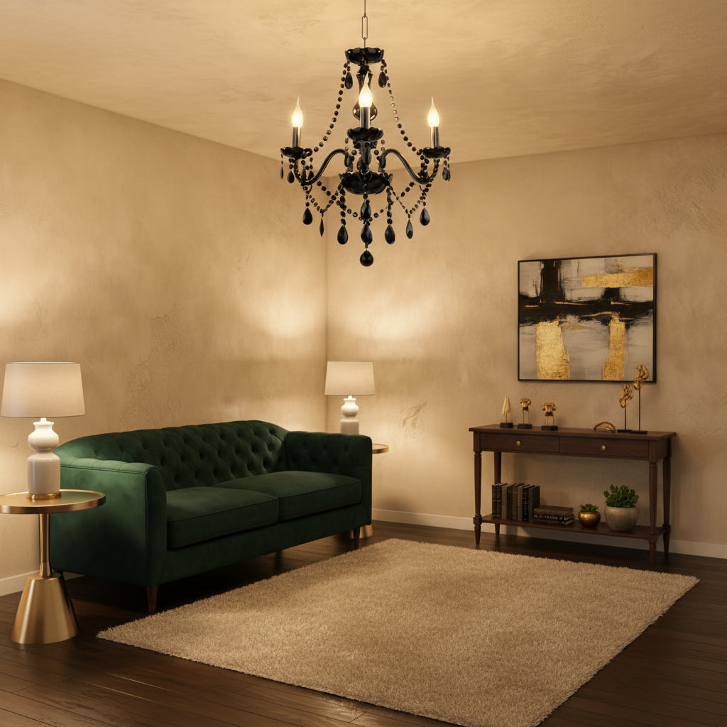 Brigitte Chandelier - Black