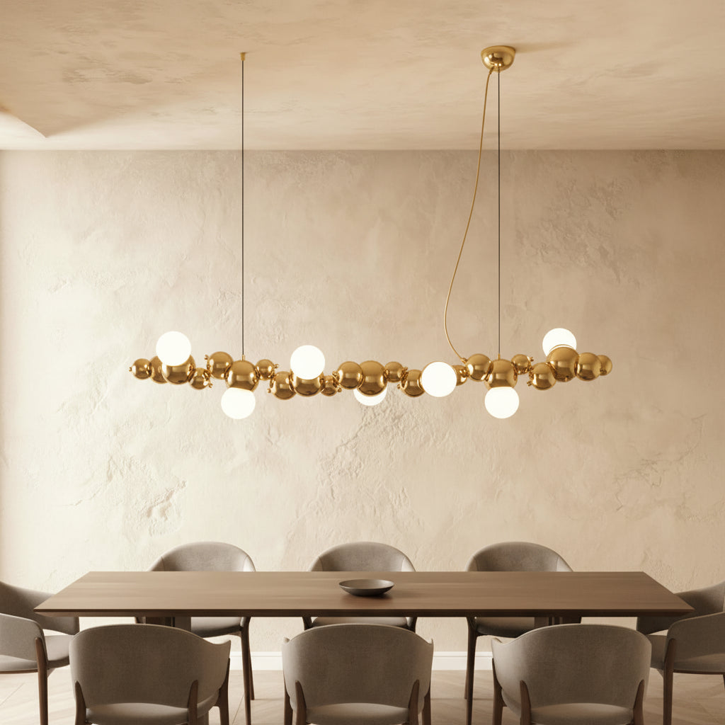 Molecules Chandelier