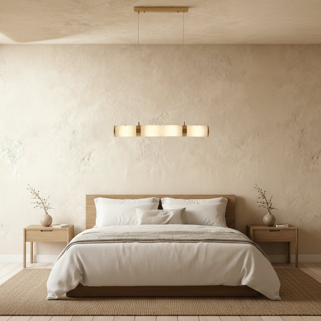 Miglan Alabaster Chandelier Light