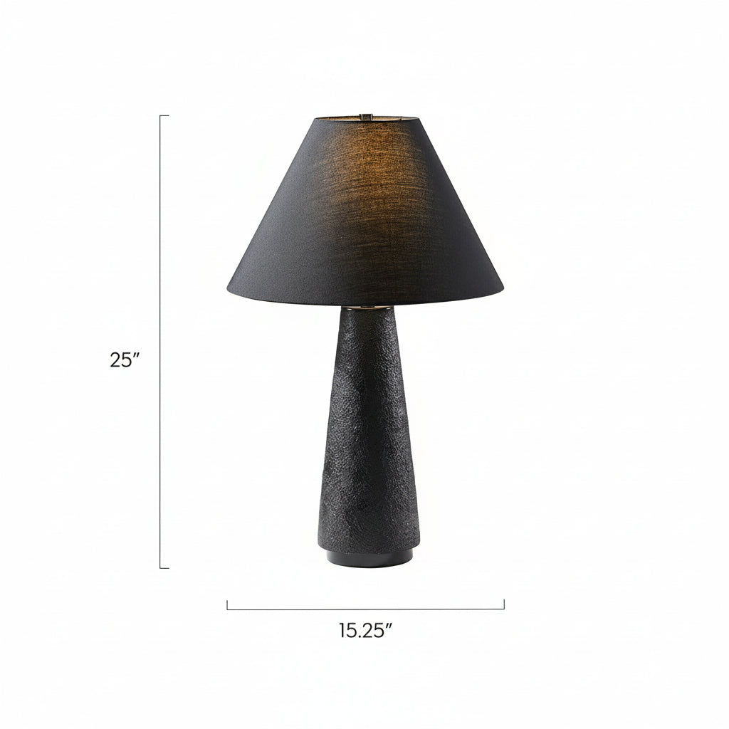 Beton Table Lamp - Black