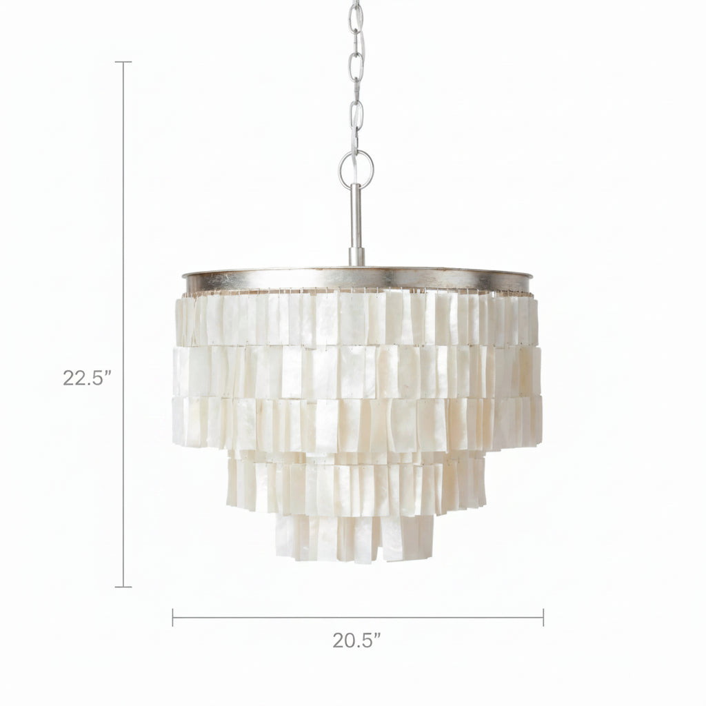 Capiz Chandelier