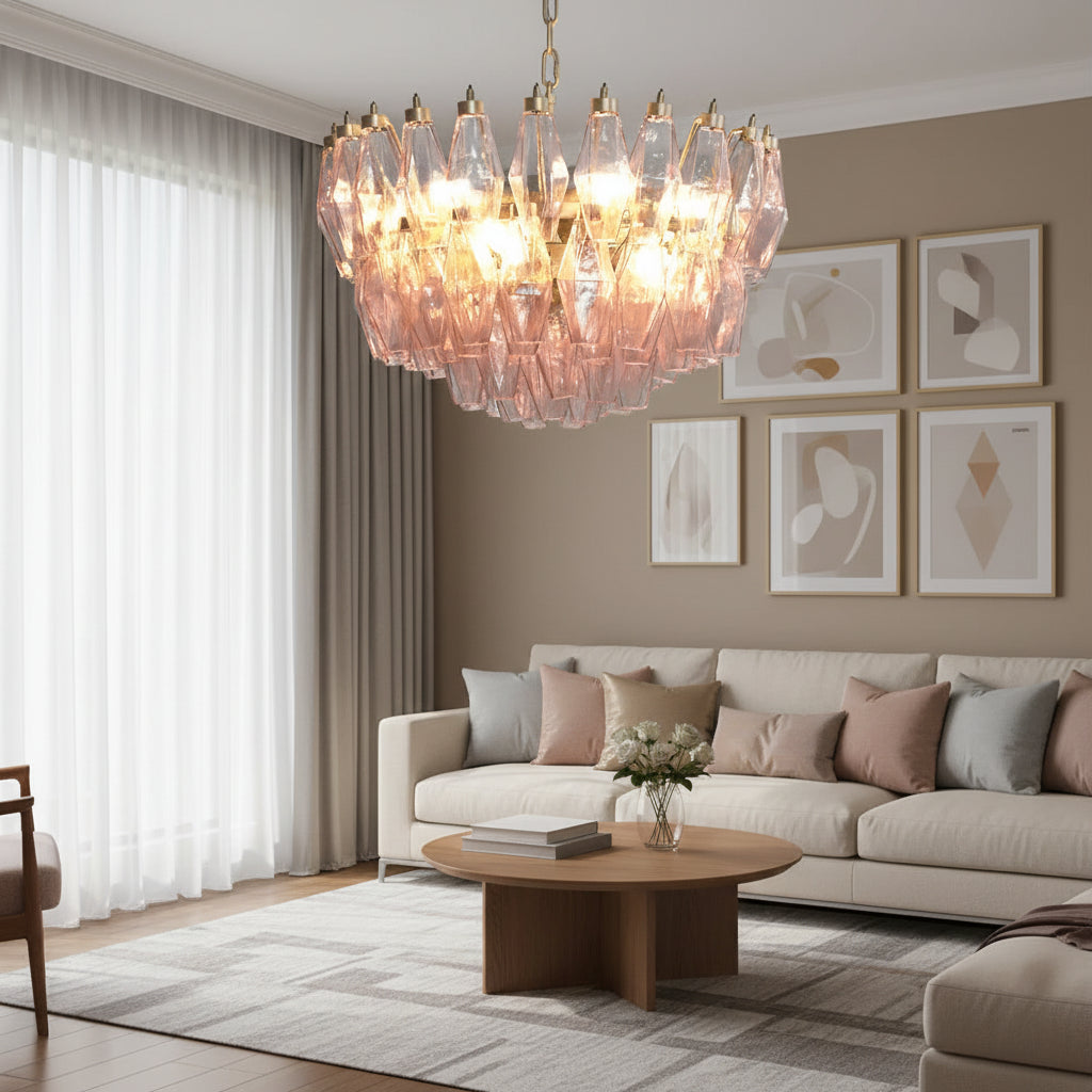 Facet Bloom Chandelier