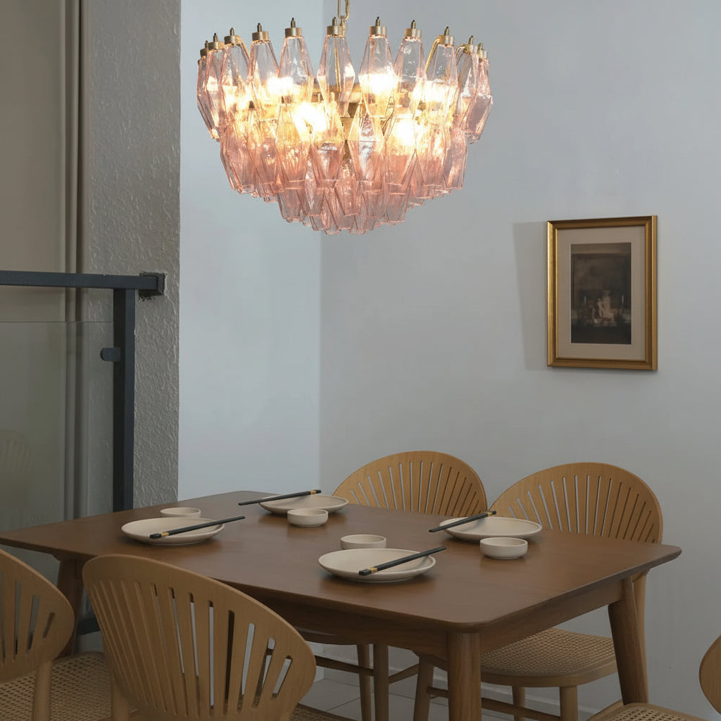 Facet Bloom Chandelier