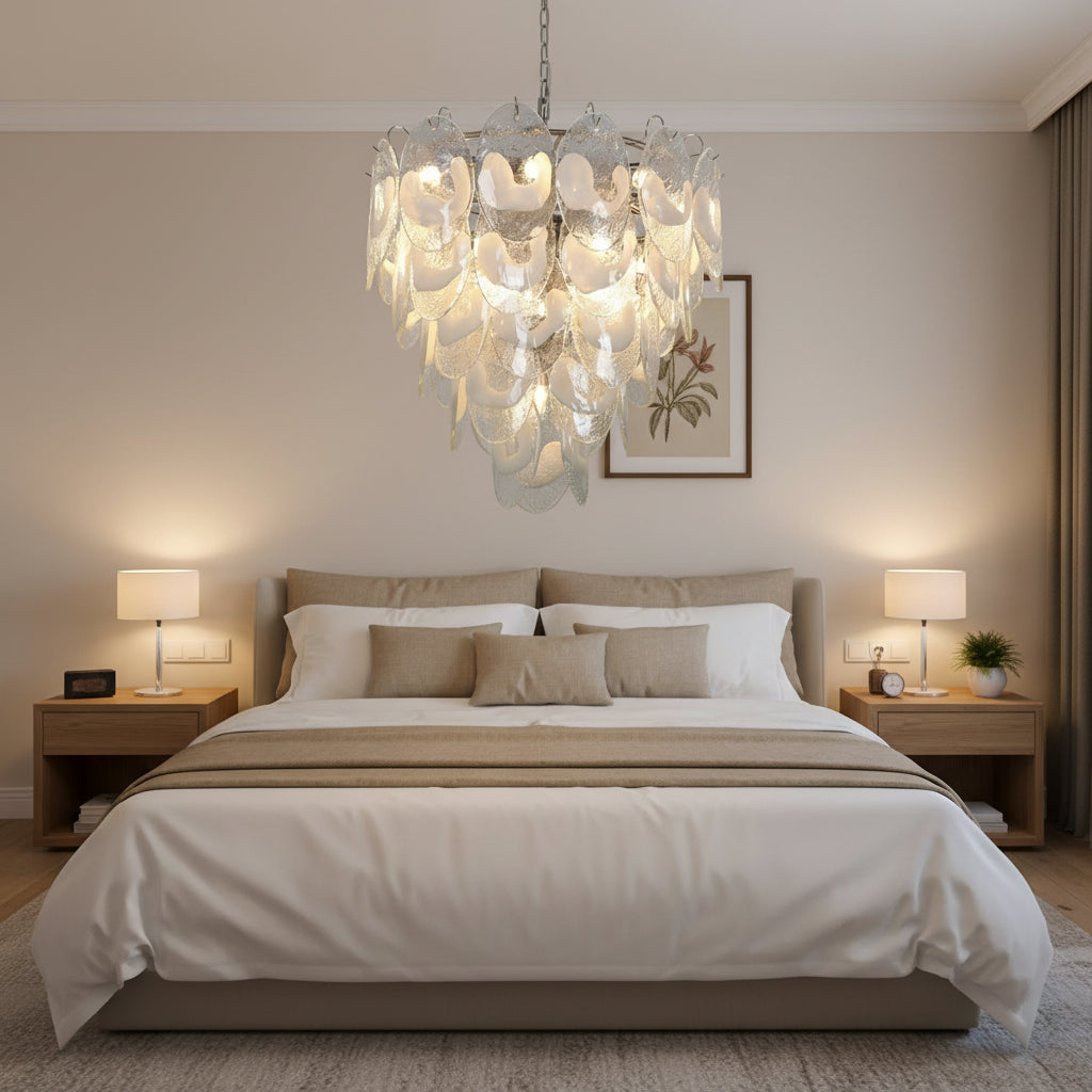 Frostelle Glass Chandelier