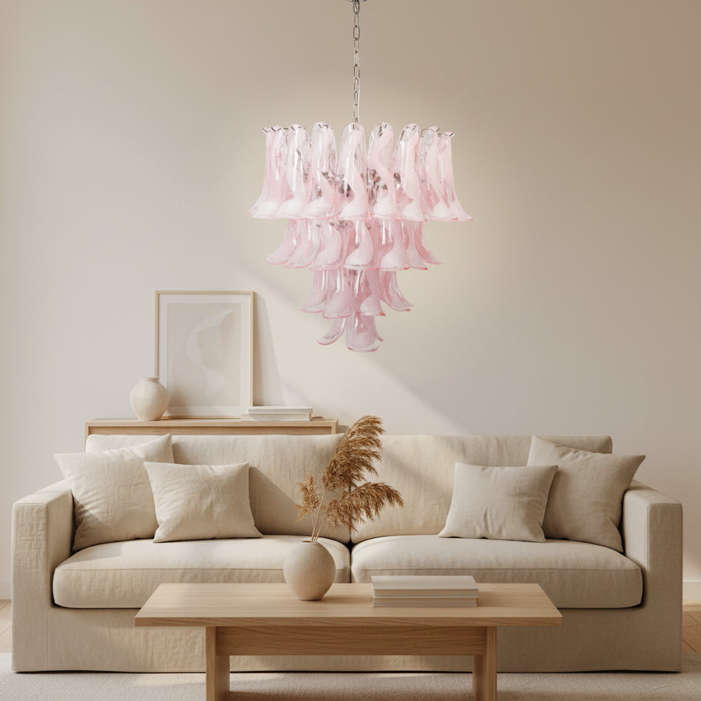 Florentine Lily Glass Chandelier