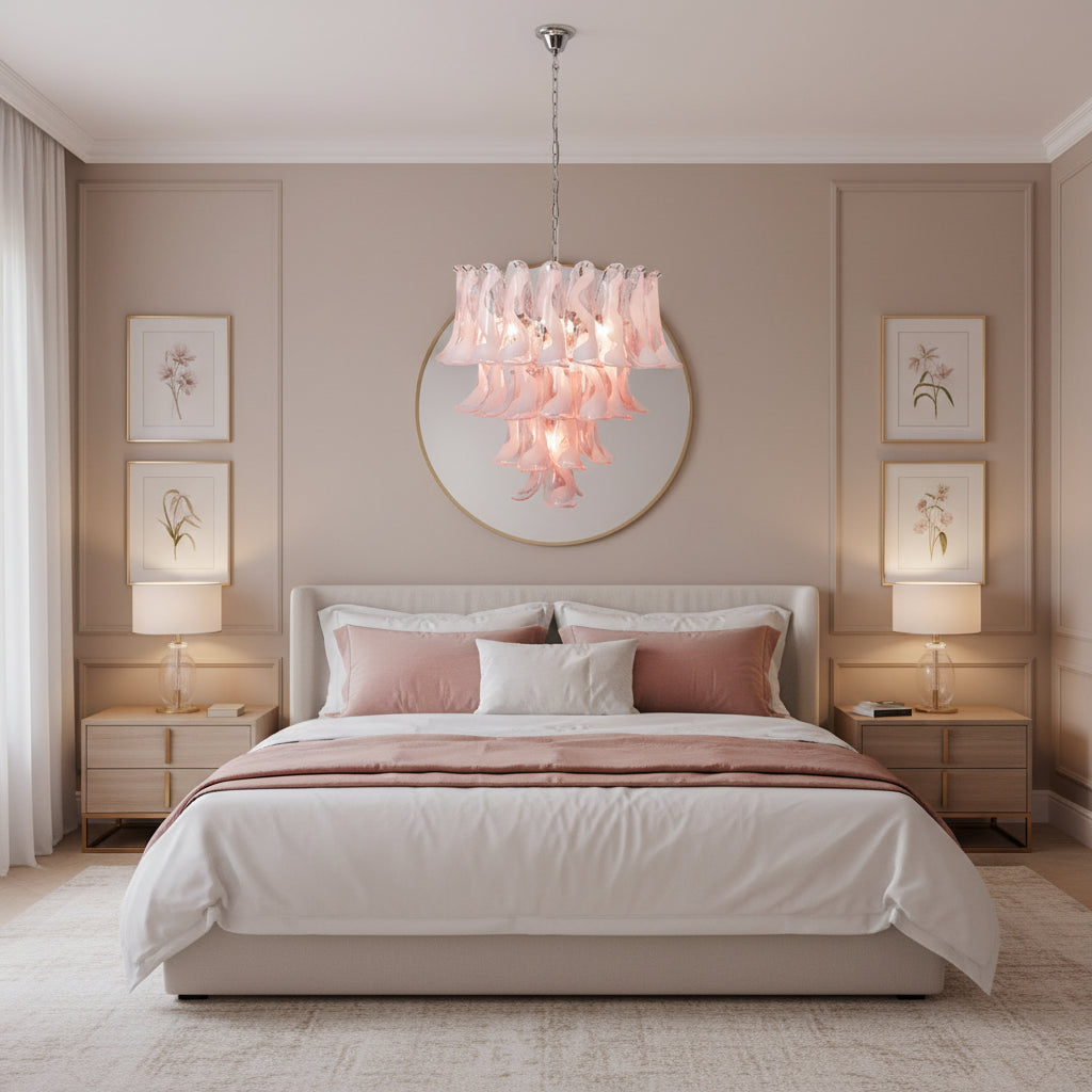 Florentine Lily Glass Chandelier