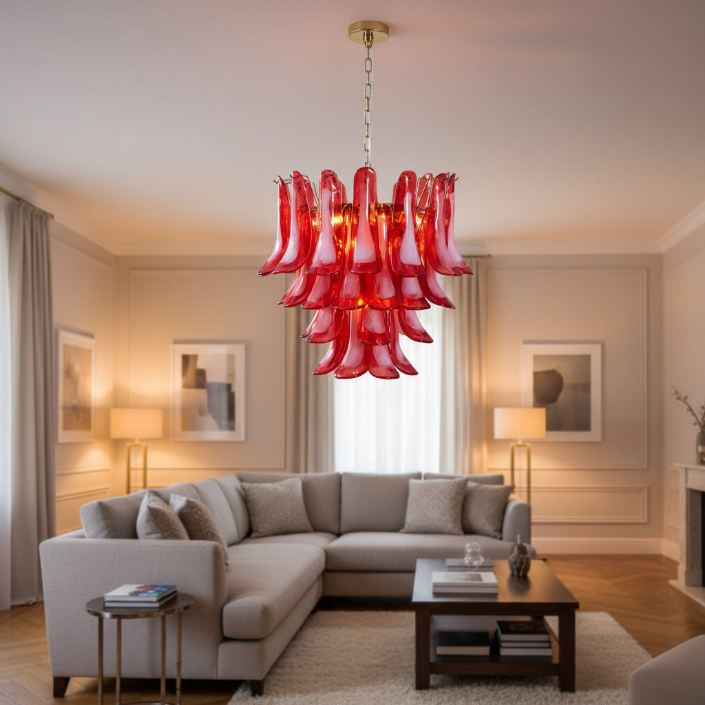 Fiametta Glass Chandelier