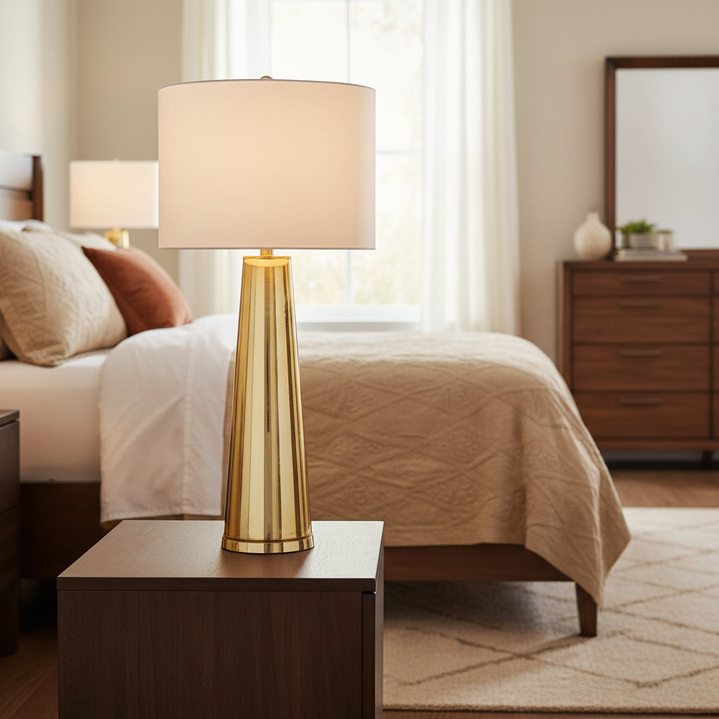 Century Table Lamp 40" - Gold