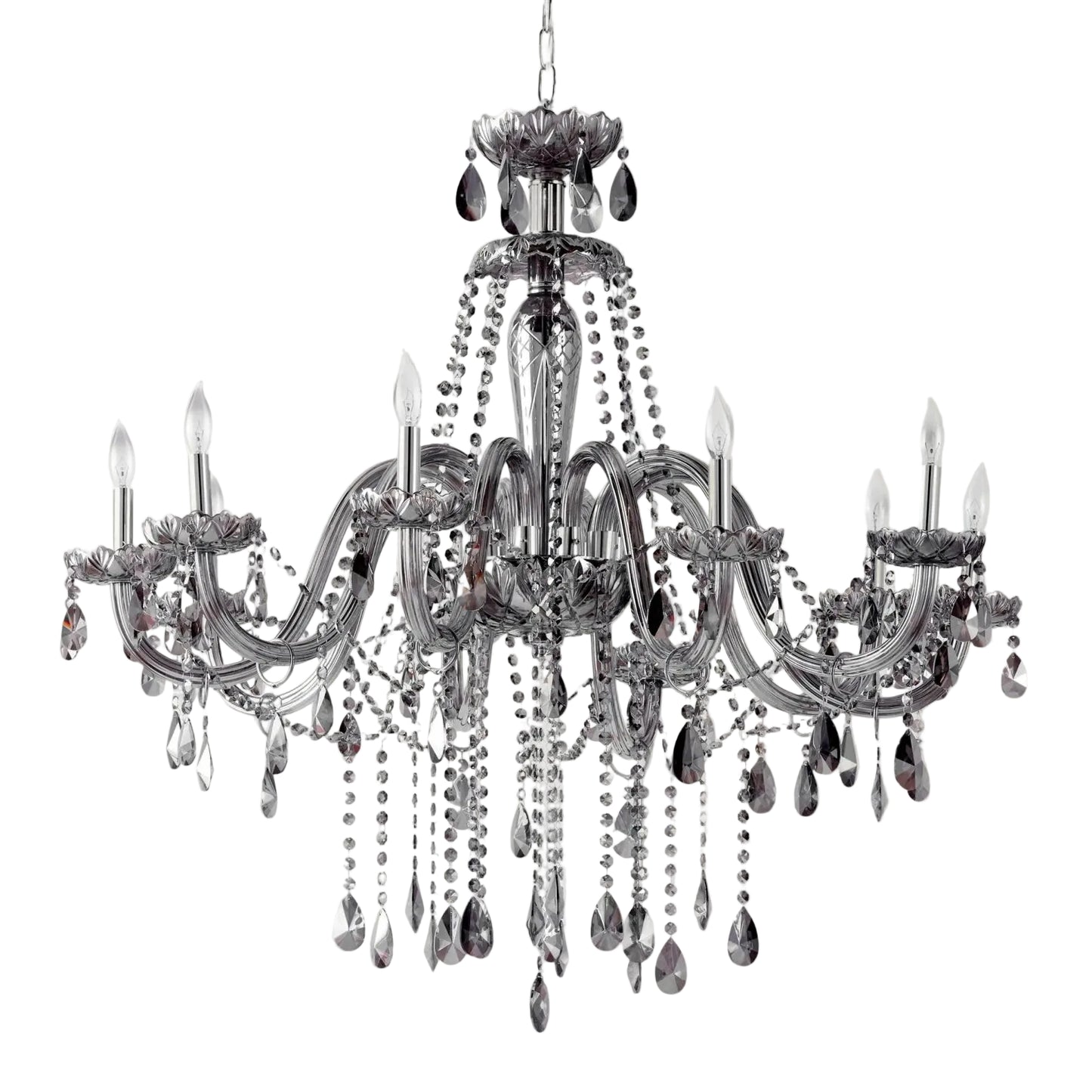 Omni Chandelier 38.5" - Graphite