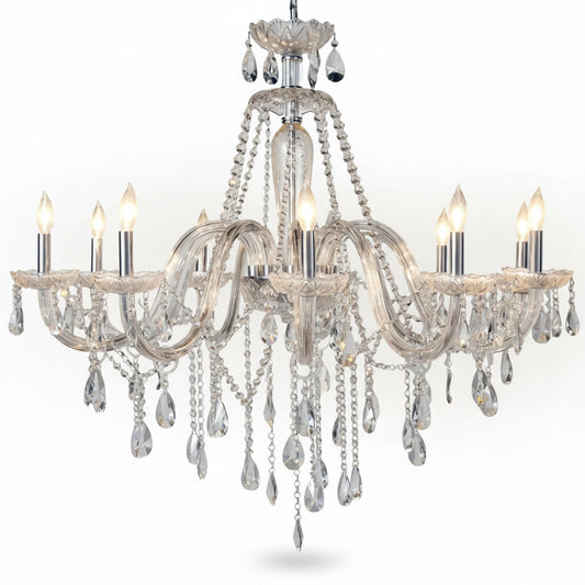 Omni Chandelier 38.5" - Clear