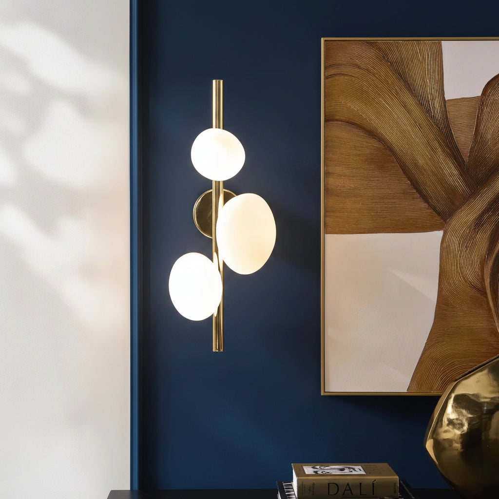 Radiante LED Globe Wall Sconce - Polished Gold