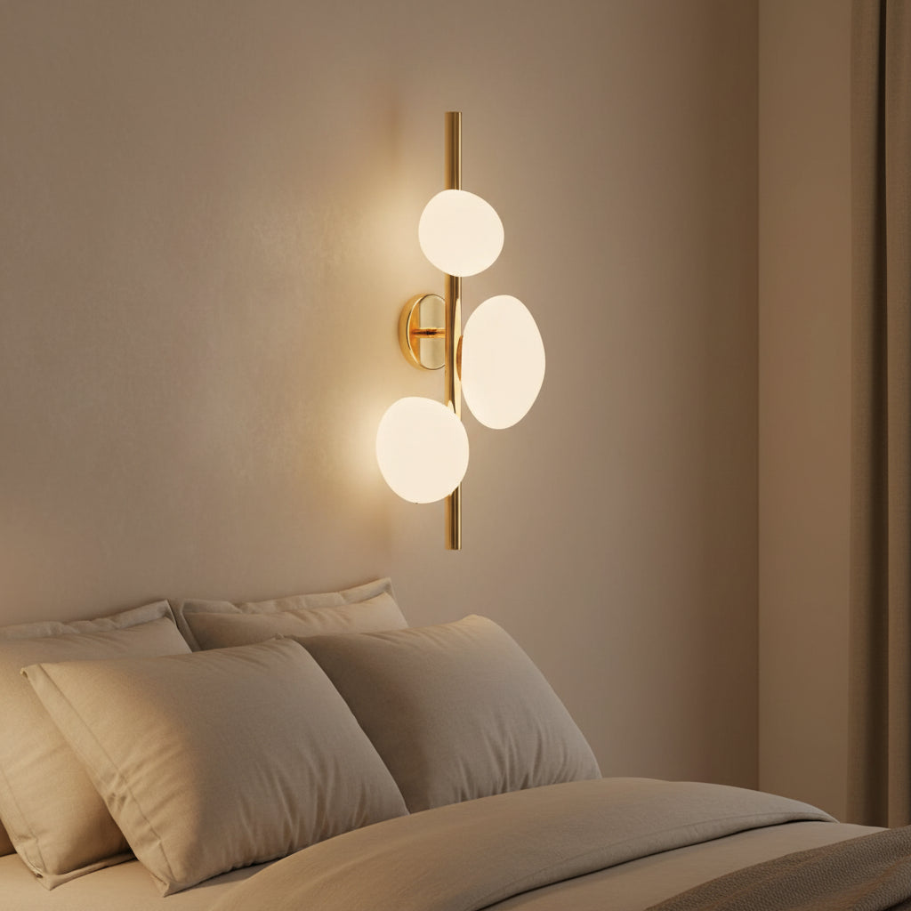 Radiante LED Globe Wall Sconce - Polished Gold