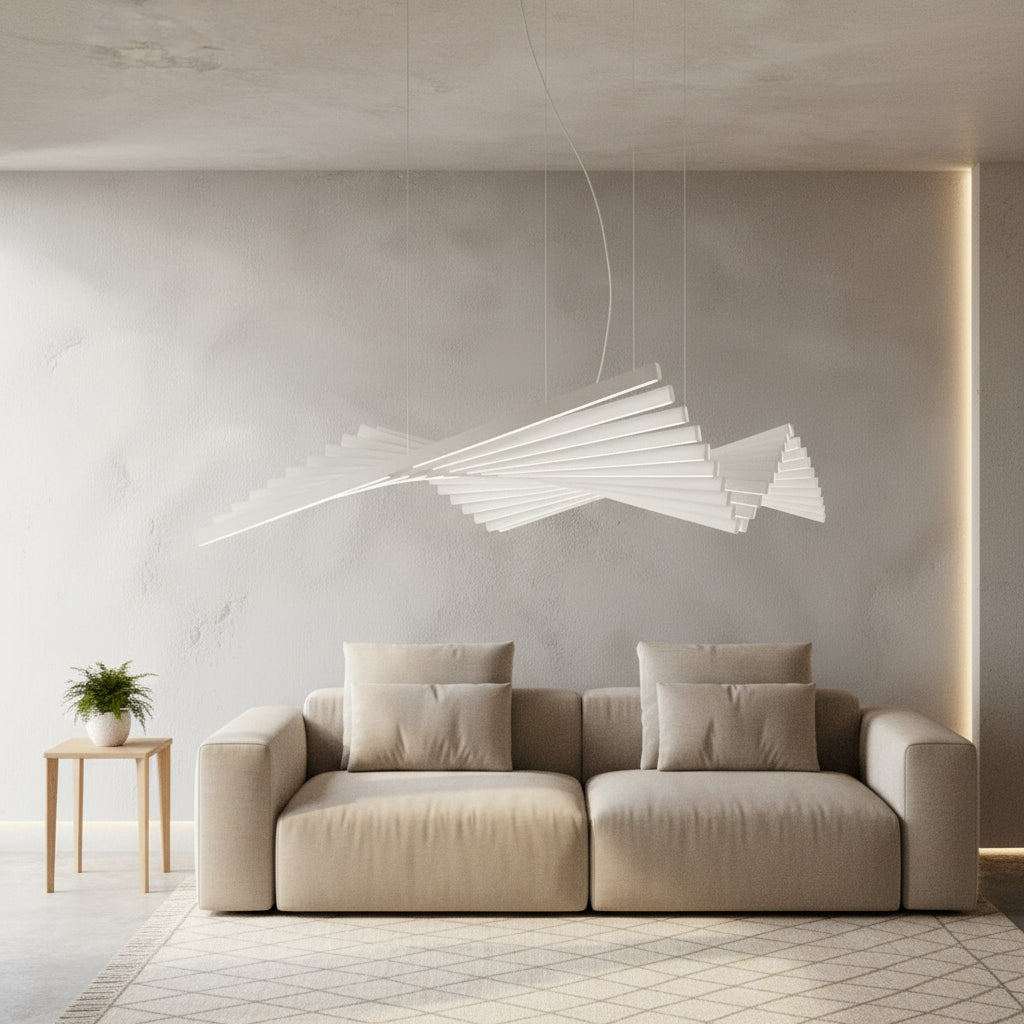 Waves Chandelier