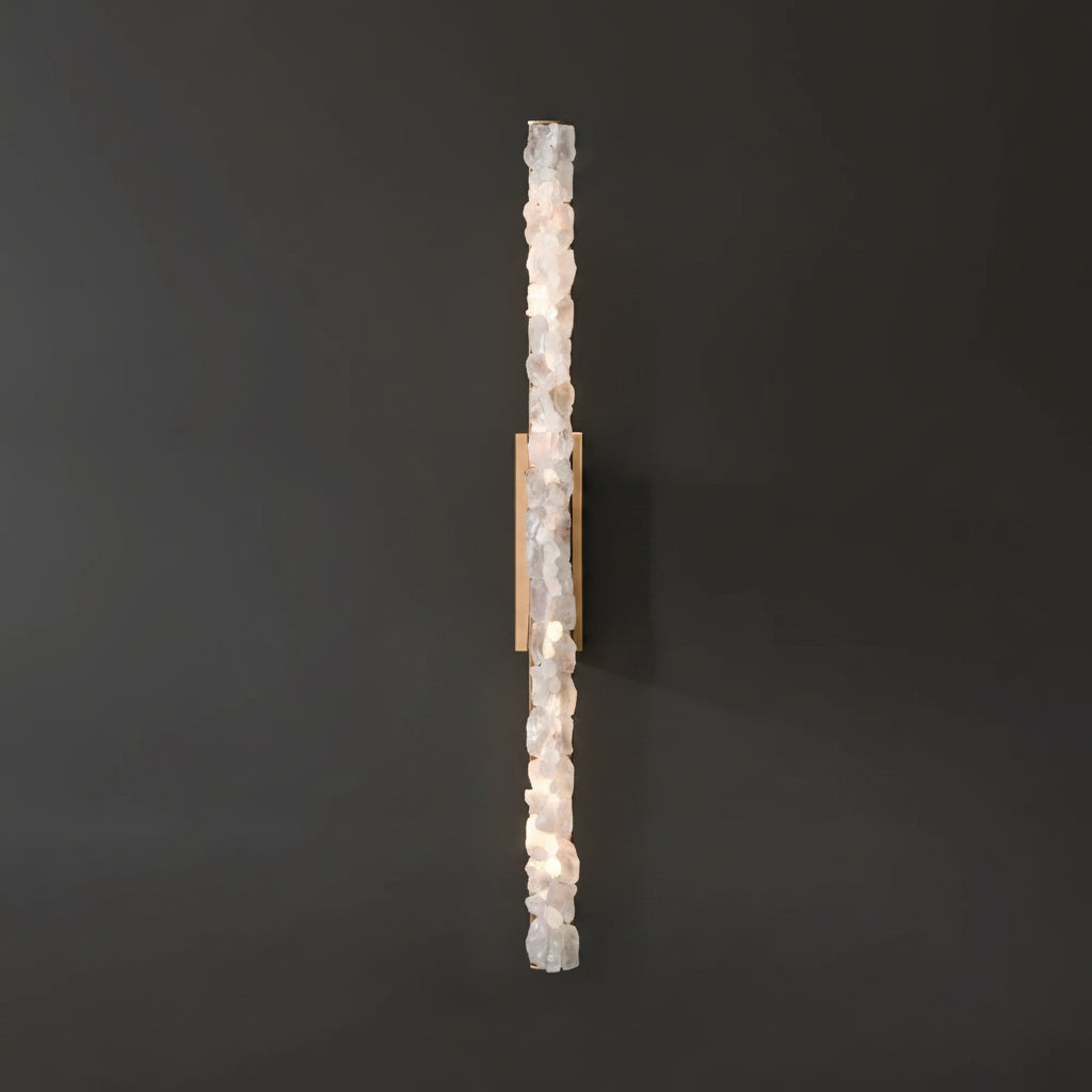 Demi LED Quartz Wall Sconce 19.75"