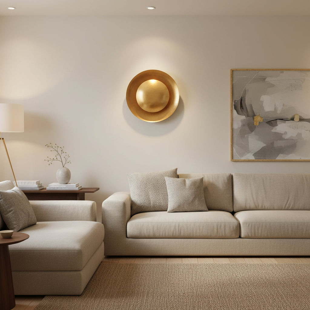 Ovid Wall Sconce 14" - Gold