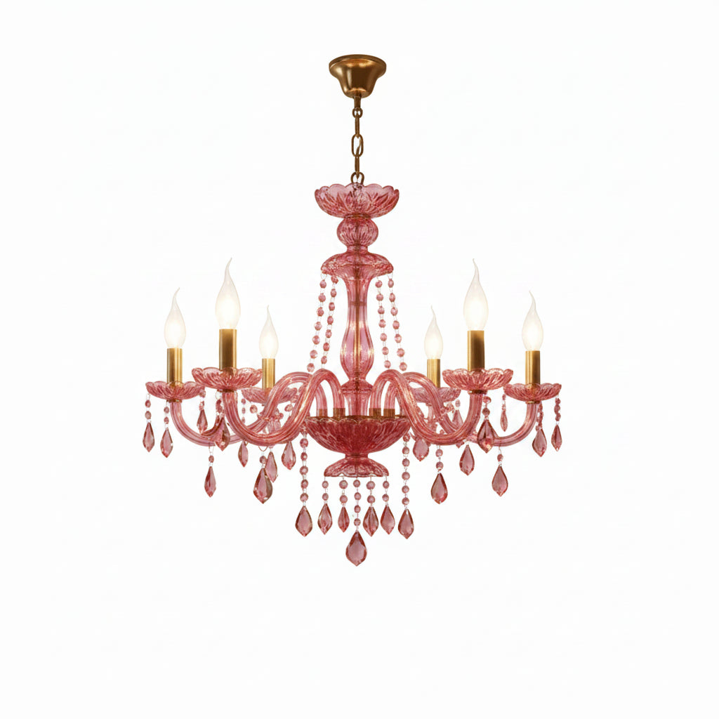 Brigitte Chandelier - Pink