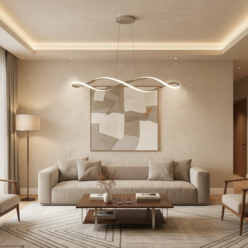 Curlicue Chandelier