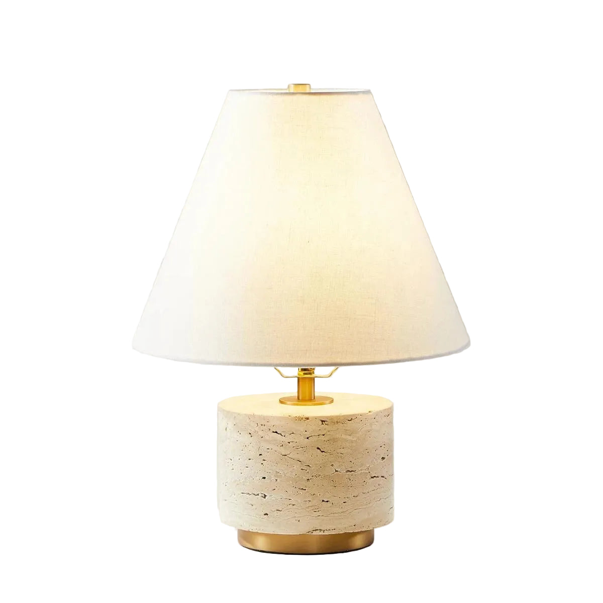 Arden Travertine Table Lamp