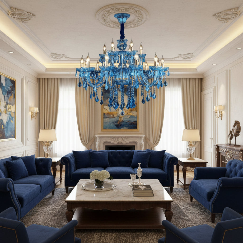 Brigitte Chandelier - Blue