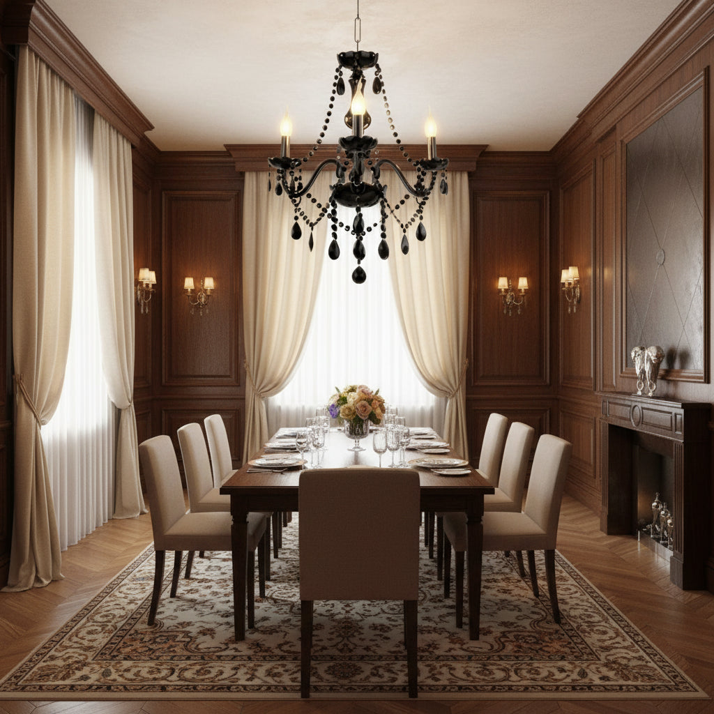 Brigitte Chandelier - Black