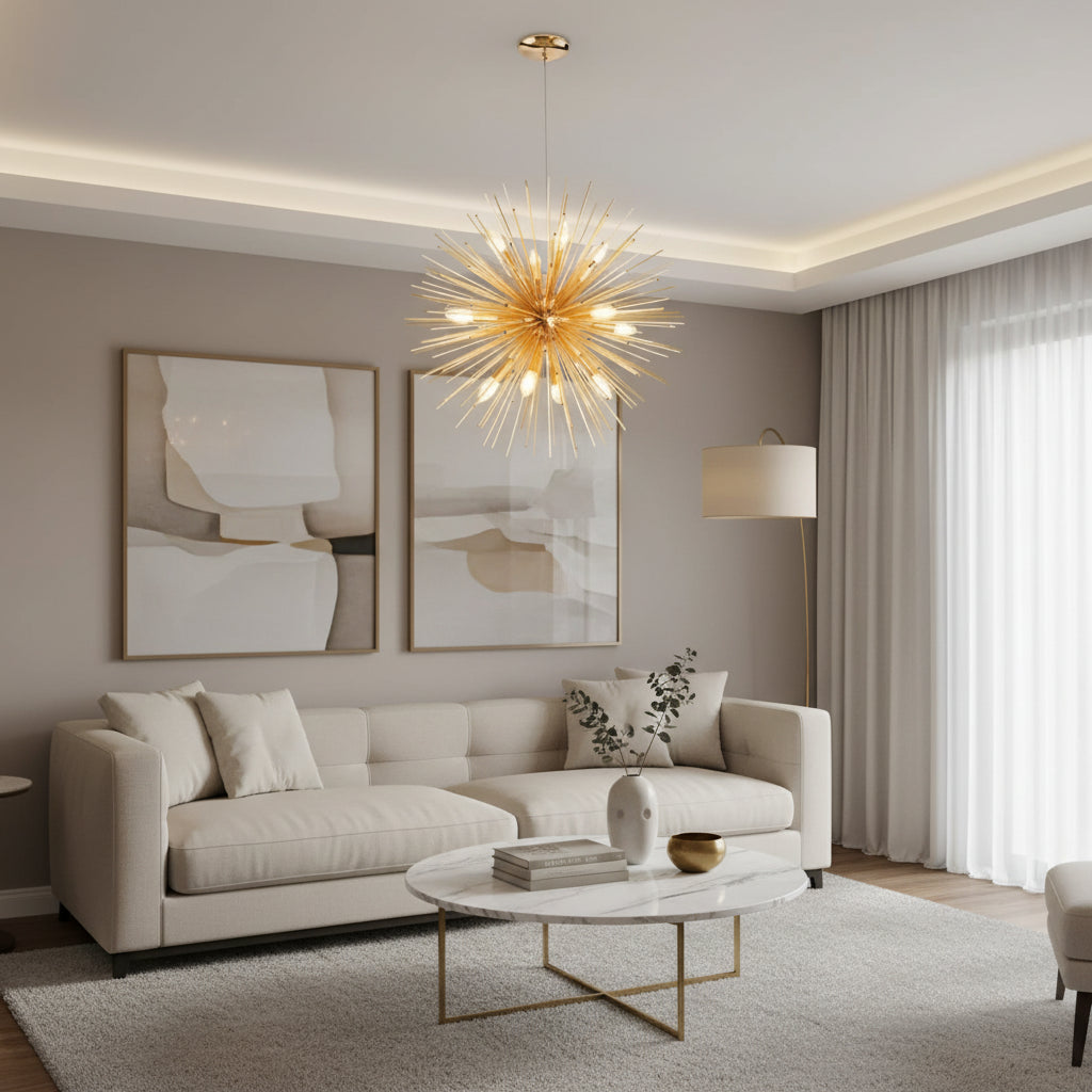 Dandelion Chandelier