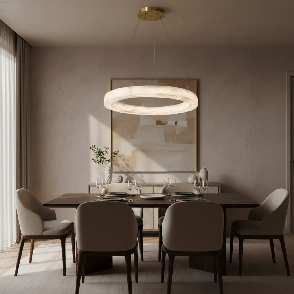 Kyklos Alabaster Chandelier
