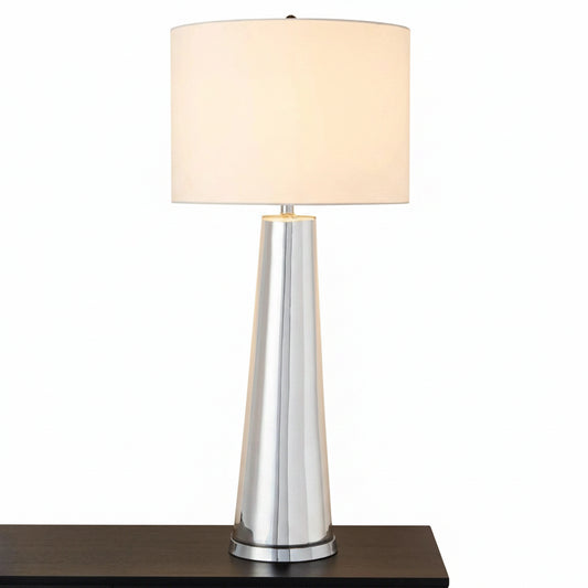 Century Table Lamp 40" - Silver