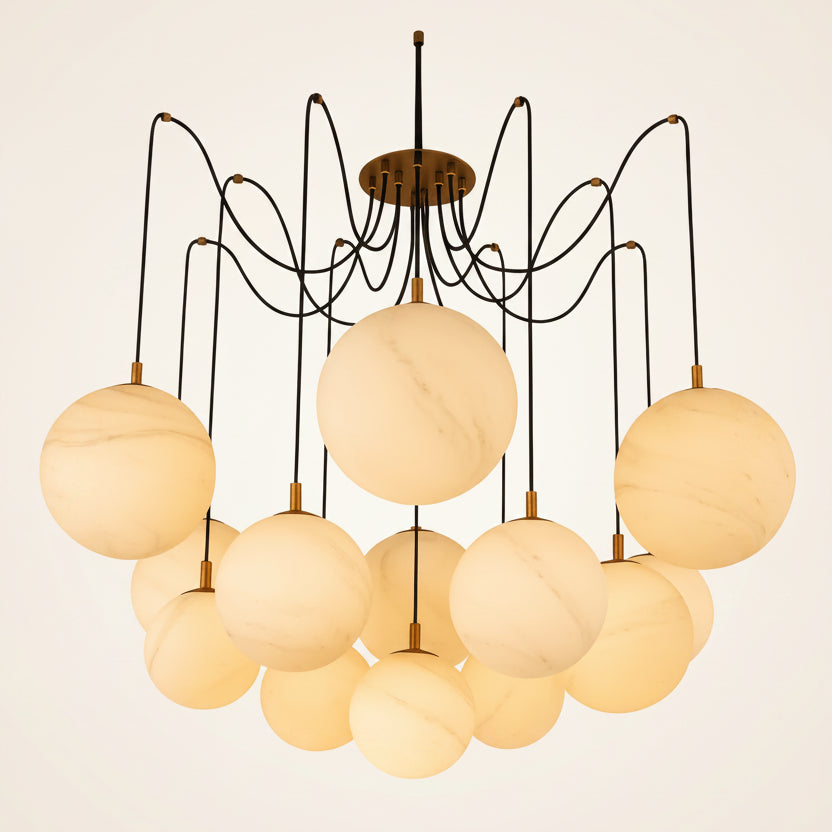 Svara Alabaster Chandelier