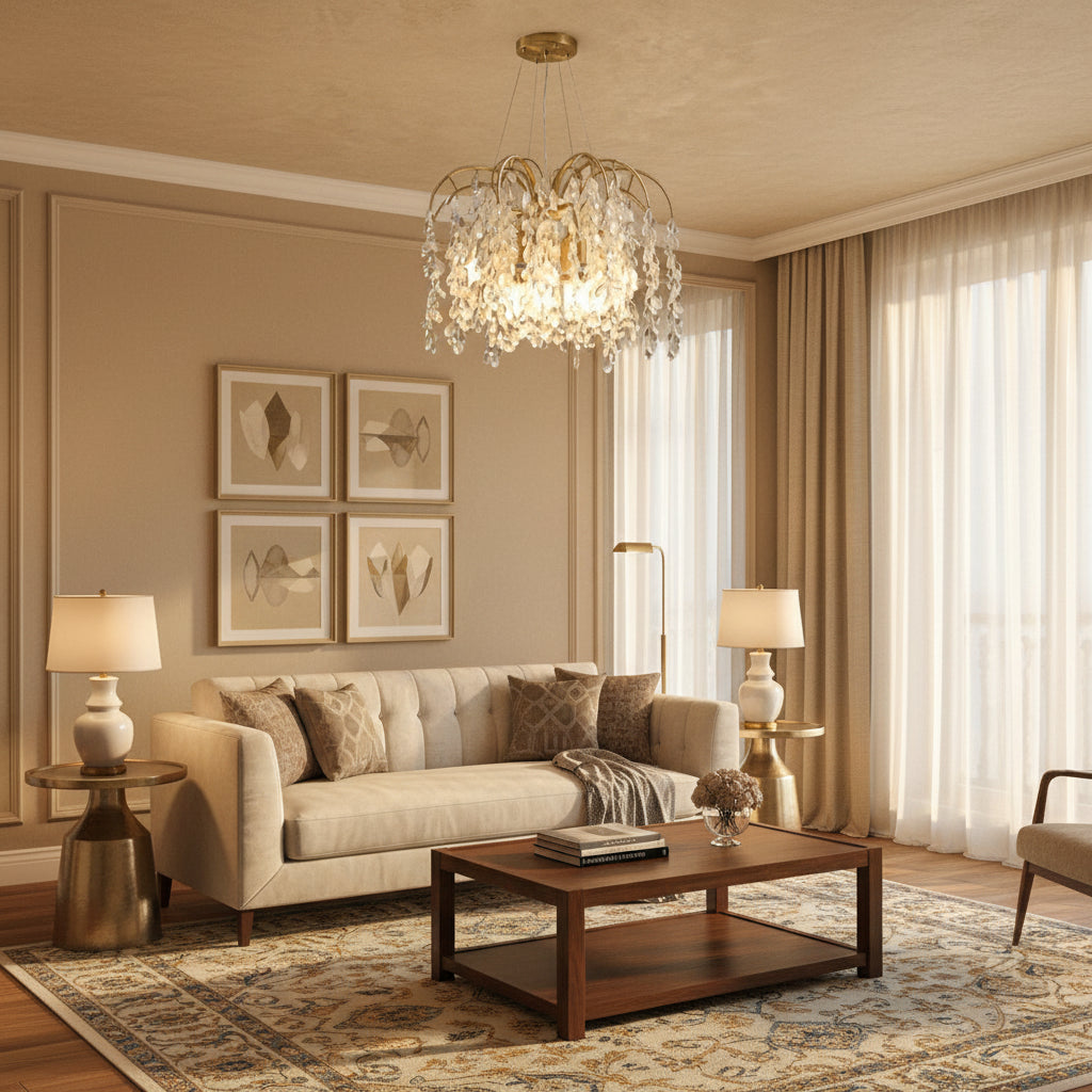 Shajar Crystal Chandelier
