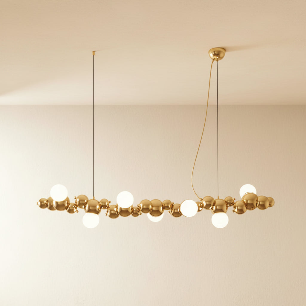 Molecules Chandelier