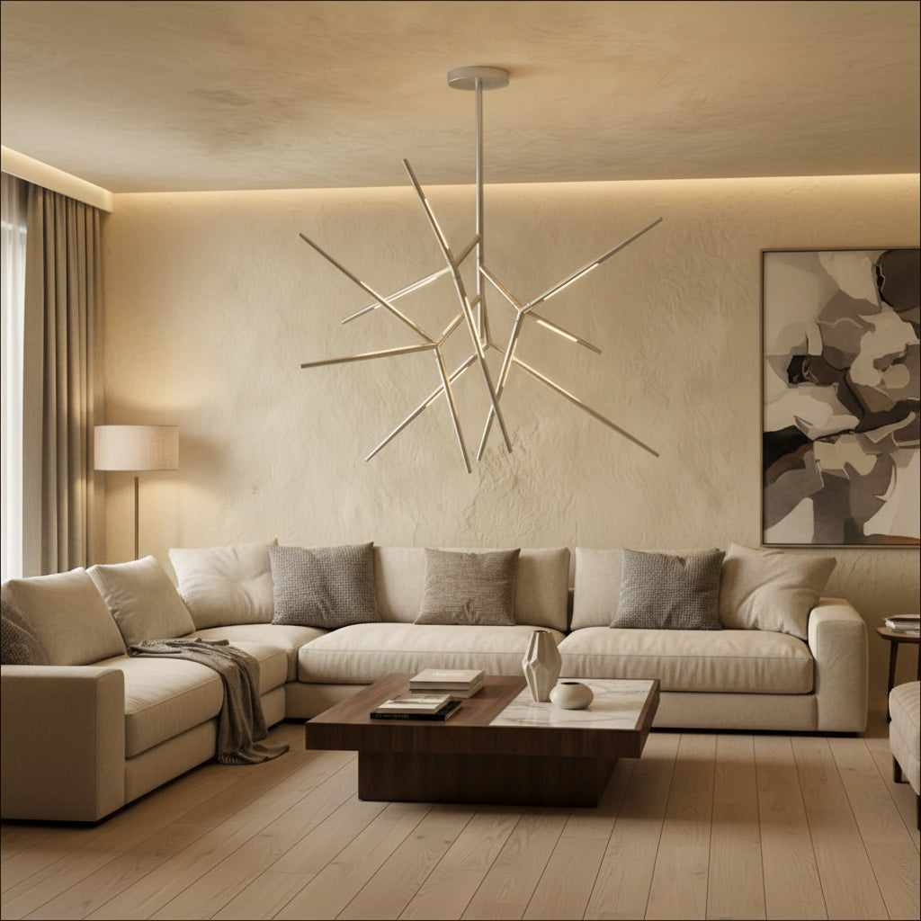 Spikey Chandelier