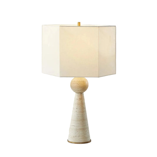 Alviso Travertine Table Lamp