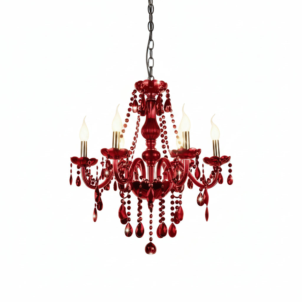 Brigitte Chandelier - Red