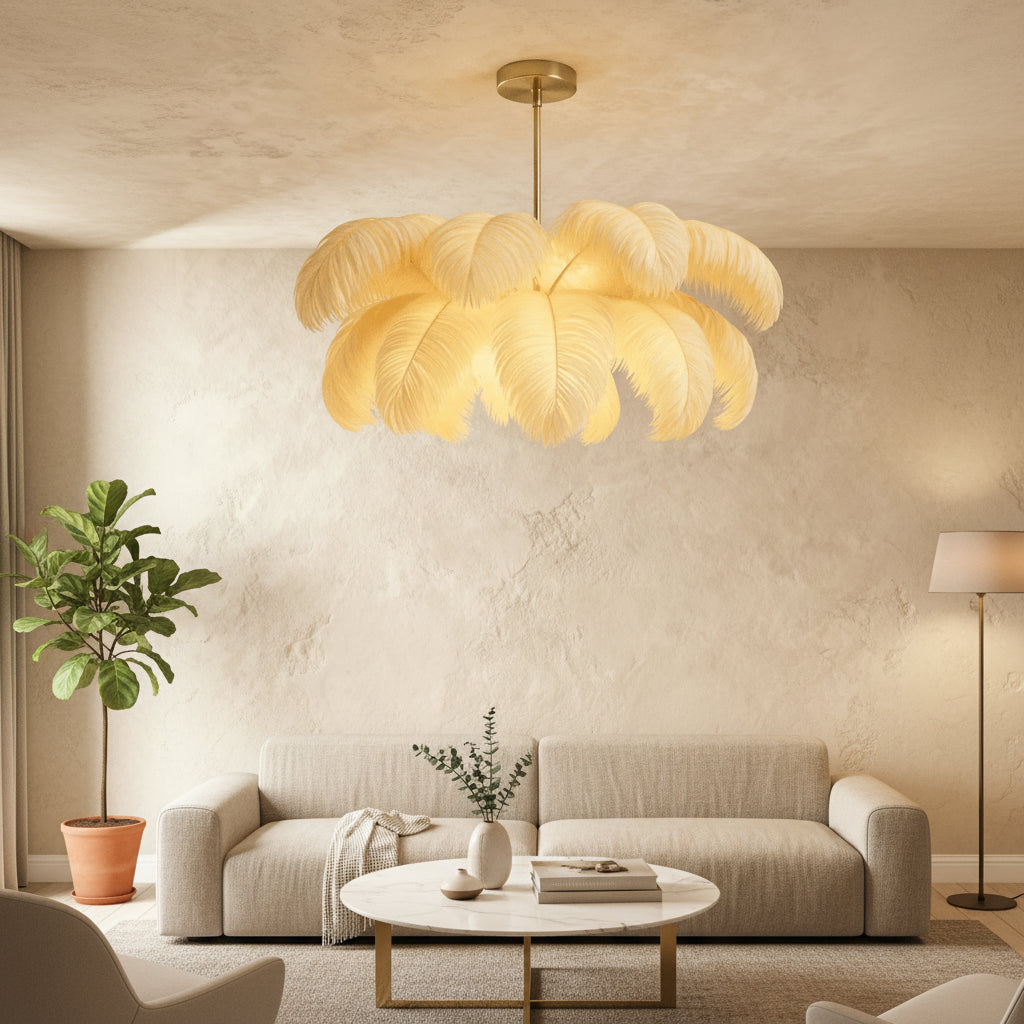 Plume Chandelier