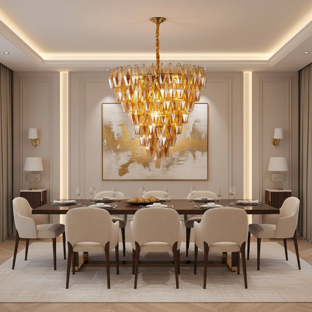 Amber Empire Chandelier