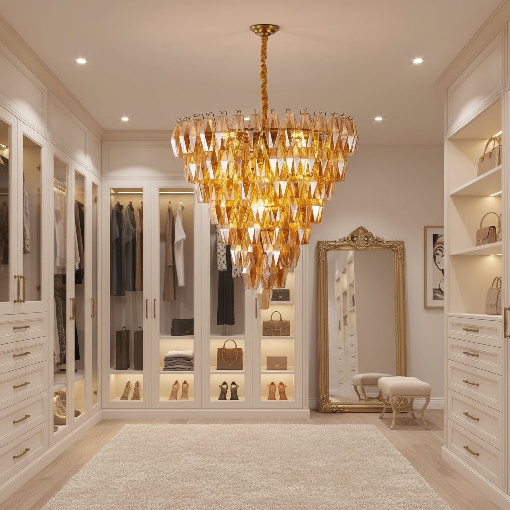 Amber Empire Chandelier