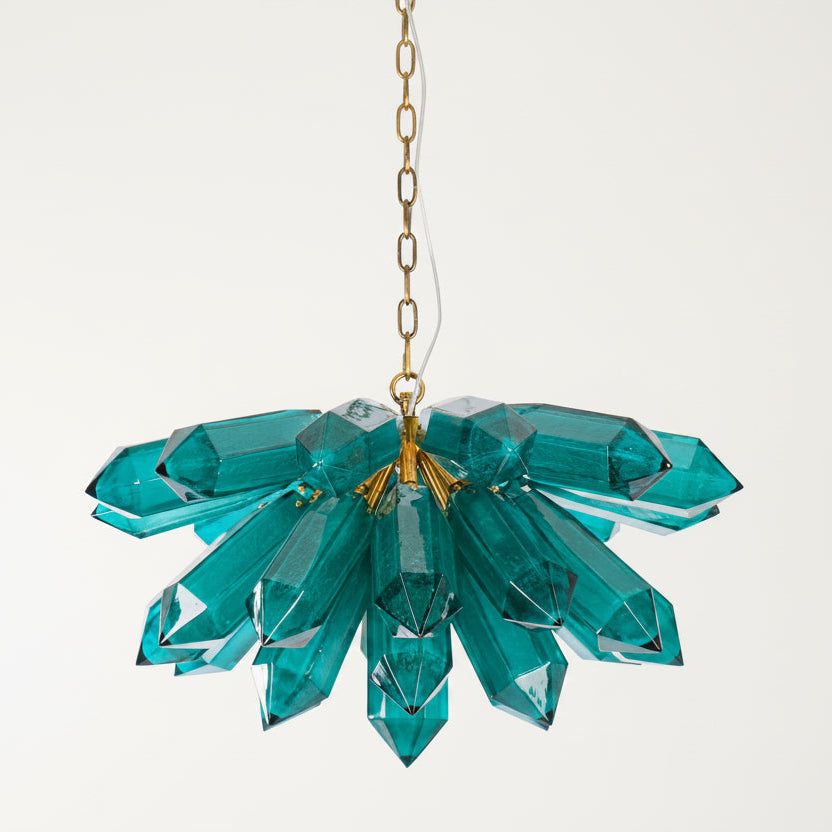 Emerald Crystal Chandelier