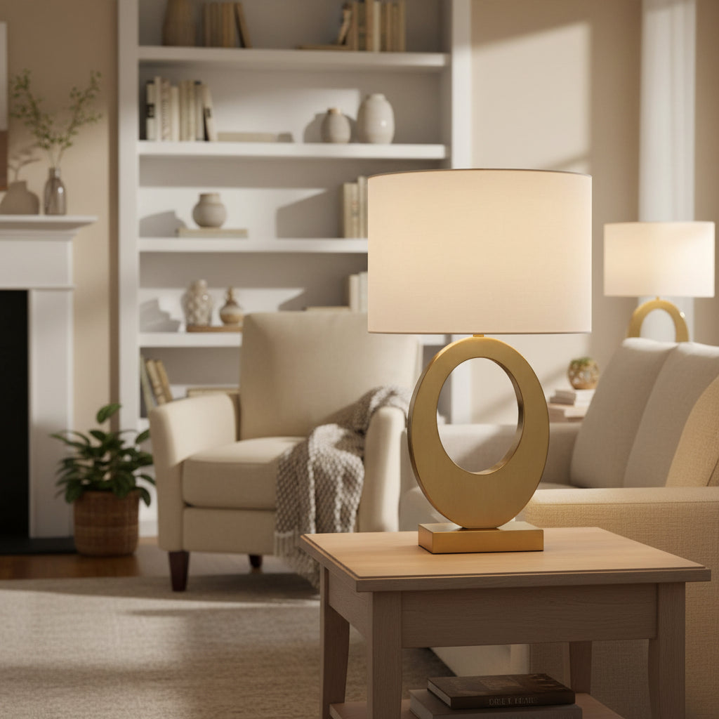 Loop Metal Table Lamp