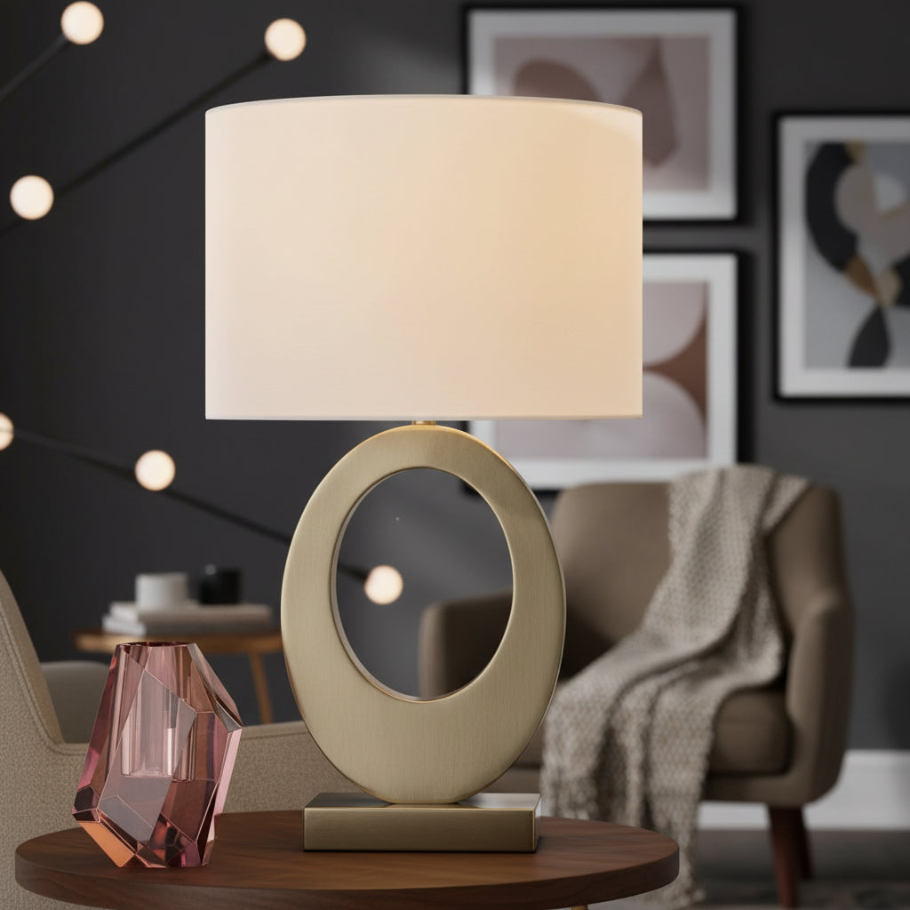Loop Metal Table Lamp