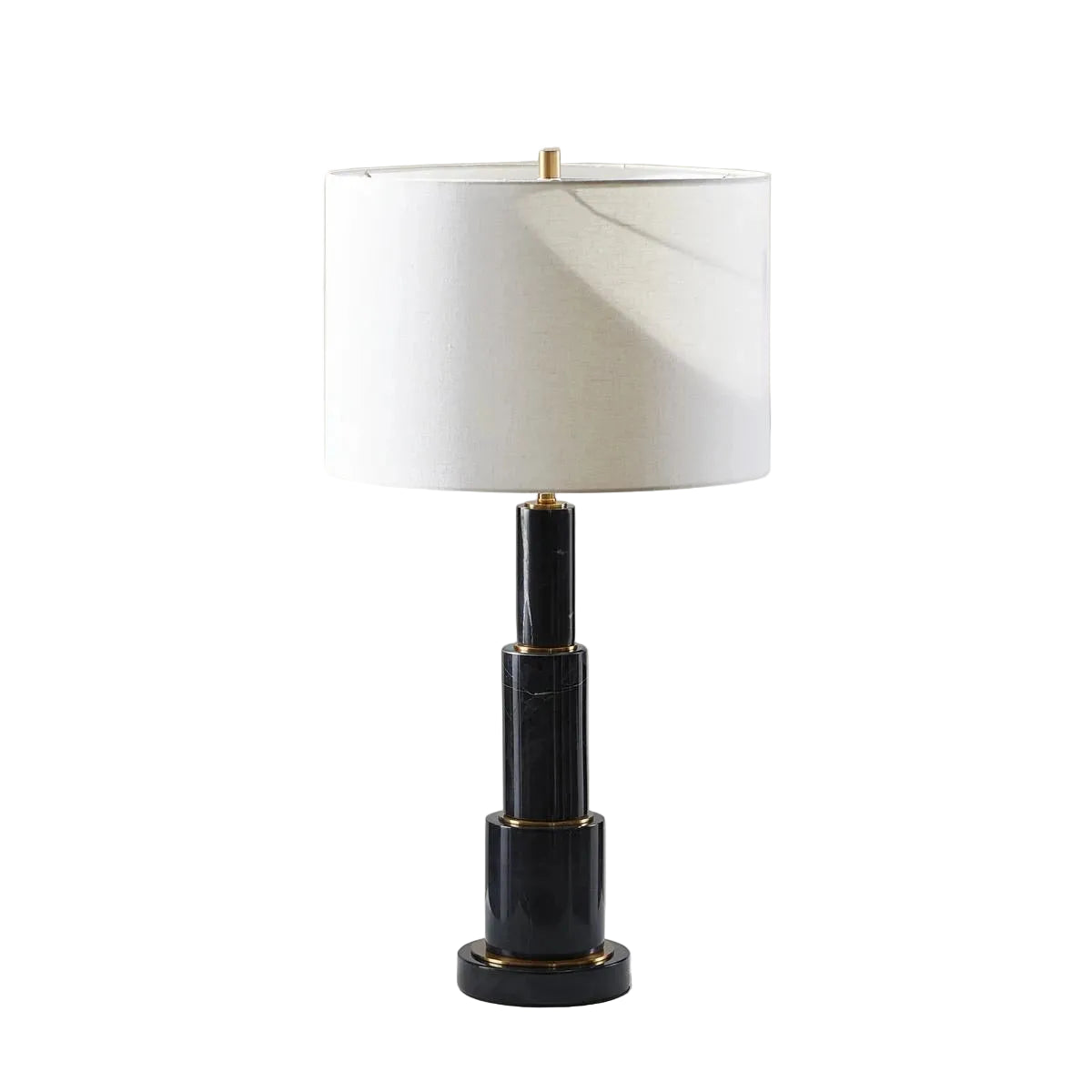 Adair Marble Table Lamp - Black