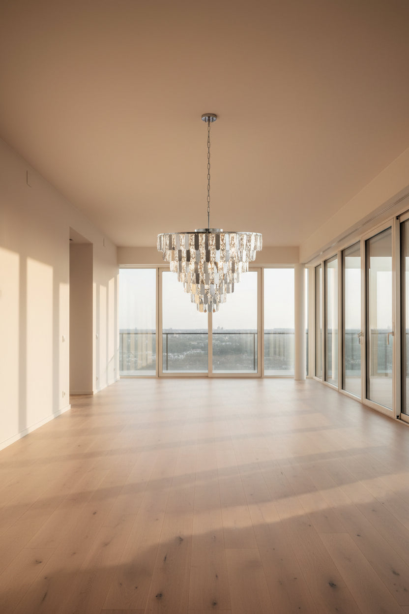 Avenue Crystal Chandelier 28.5"