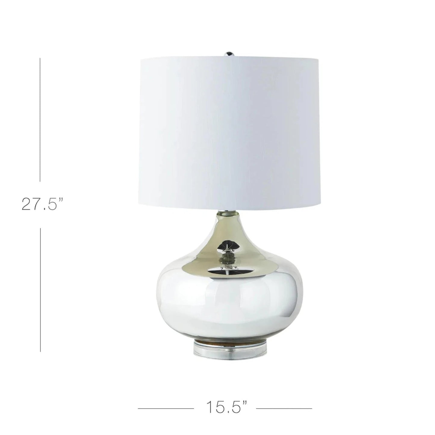 Sabrina Table Lamp - Silver