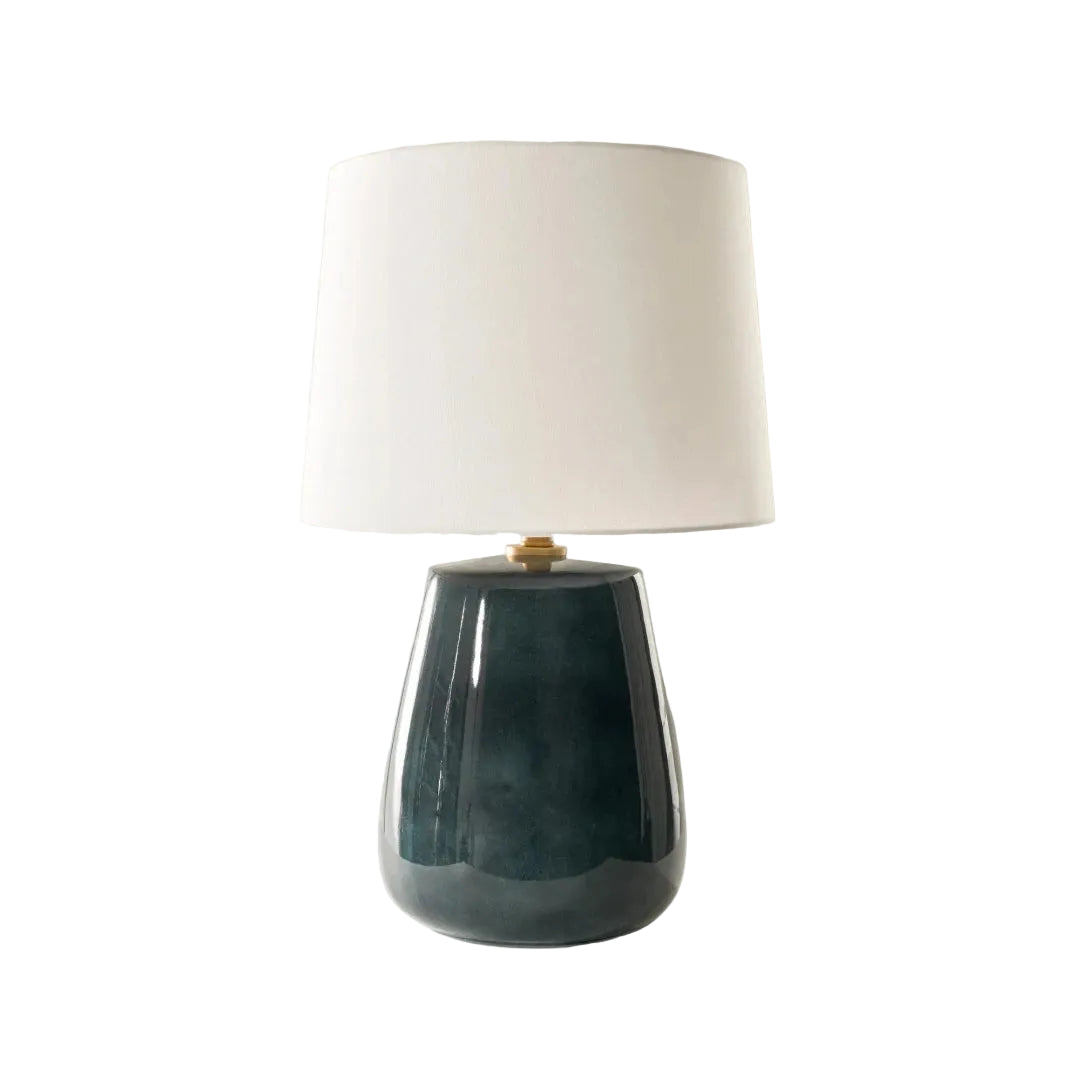 Mavi Reactive Glaze Ceramic Table Lamp