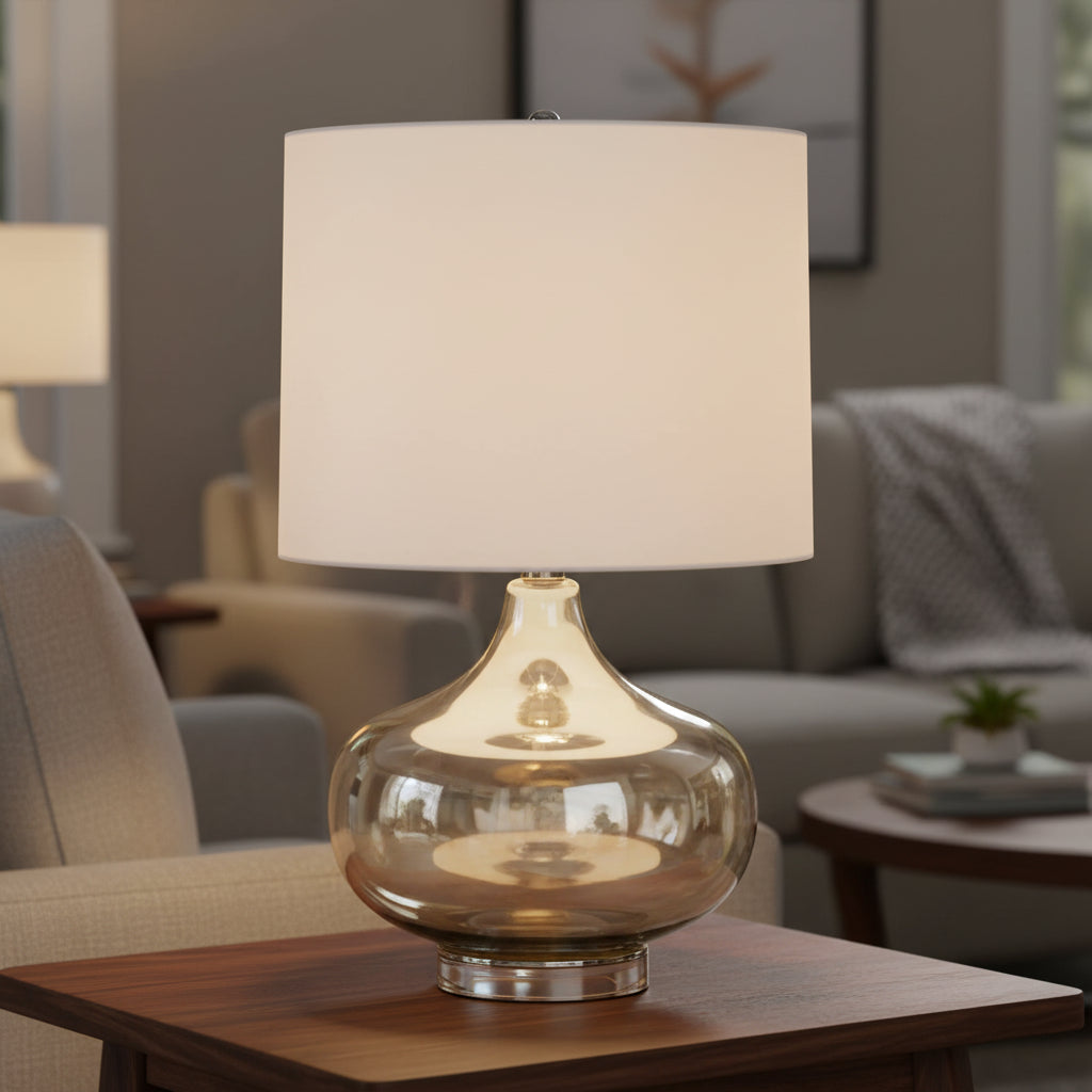 Sabrina Table Lamp - Silver