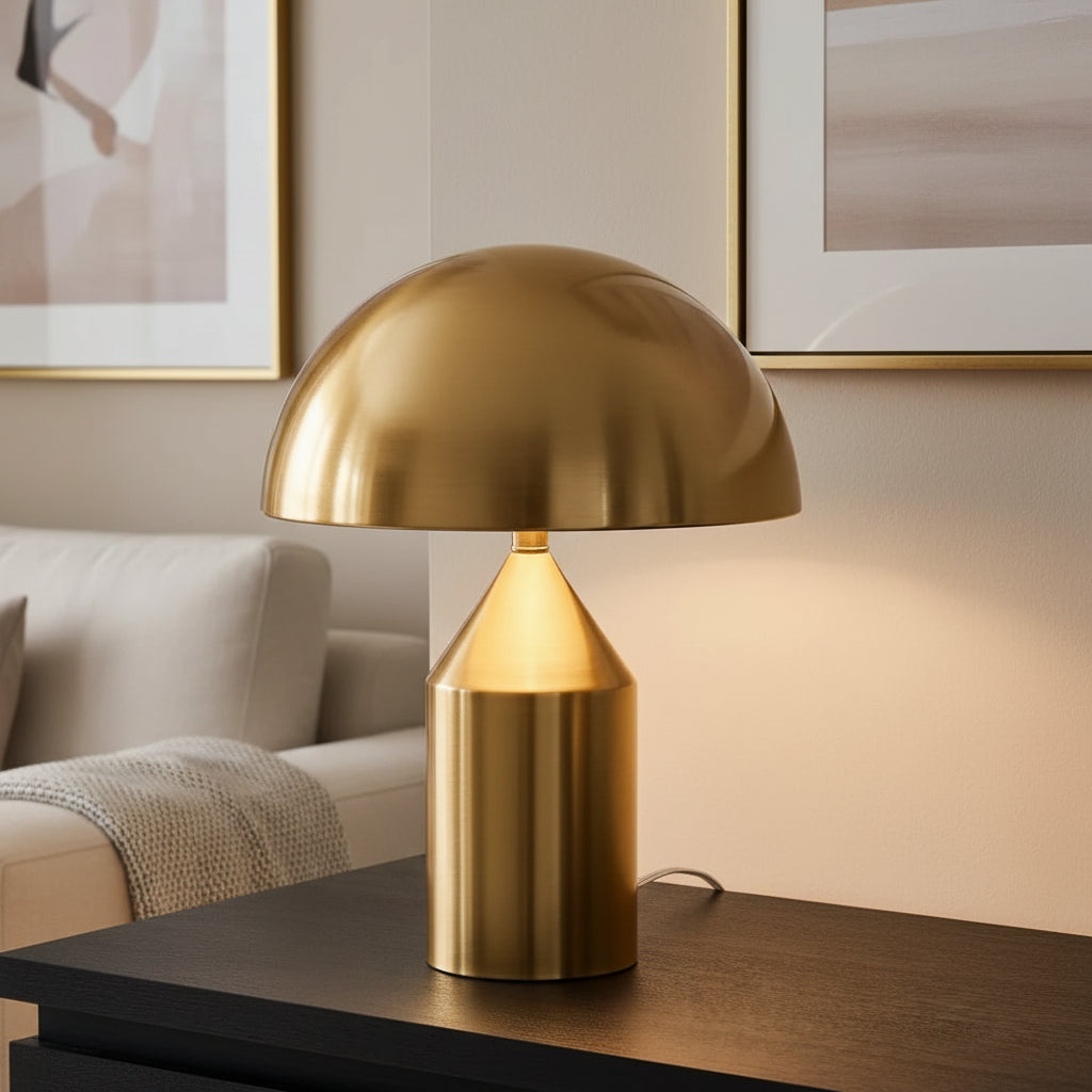 Arlen Metal Table Lamp - Gold