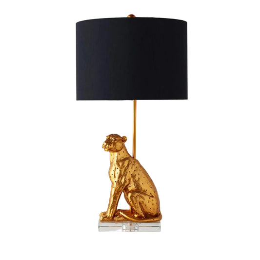 Leopard Table Lamp