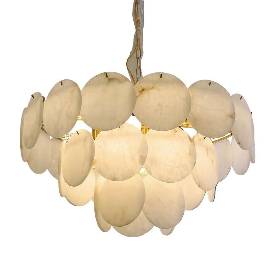 Alfonso Marble Circular Chandelier