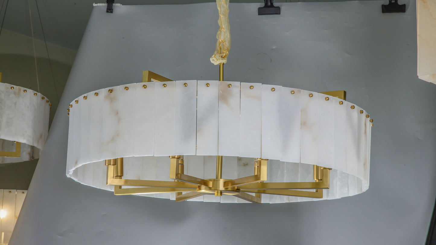 Classico Marble Circular Chandelier